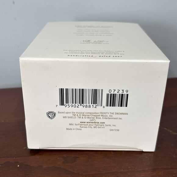 Hallmark Keepsake Christmas Ornament Magic of Frosty the Snowman SNOWFLAKES 2007 - Picture 8 of 8